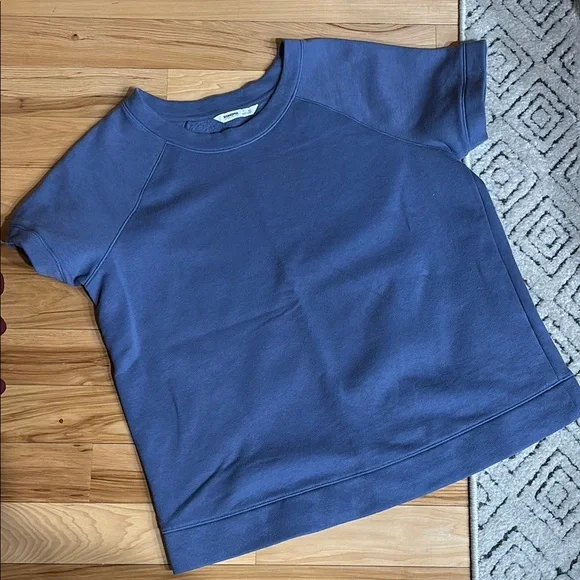 Sonoma Classic Blue Crew Neck Top SZ 0X - Picture 1 of 6